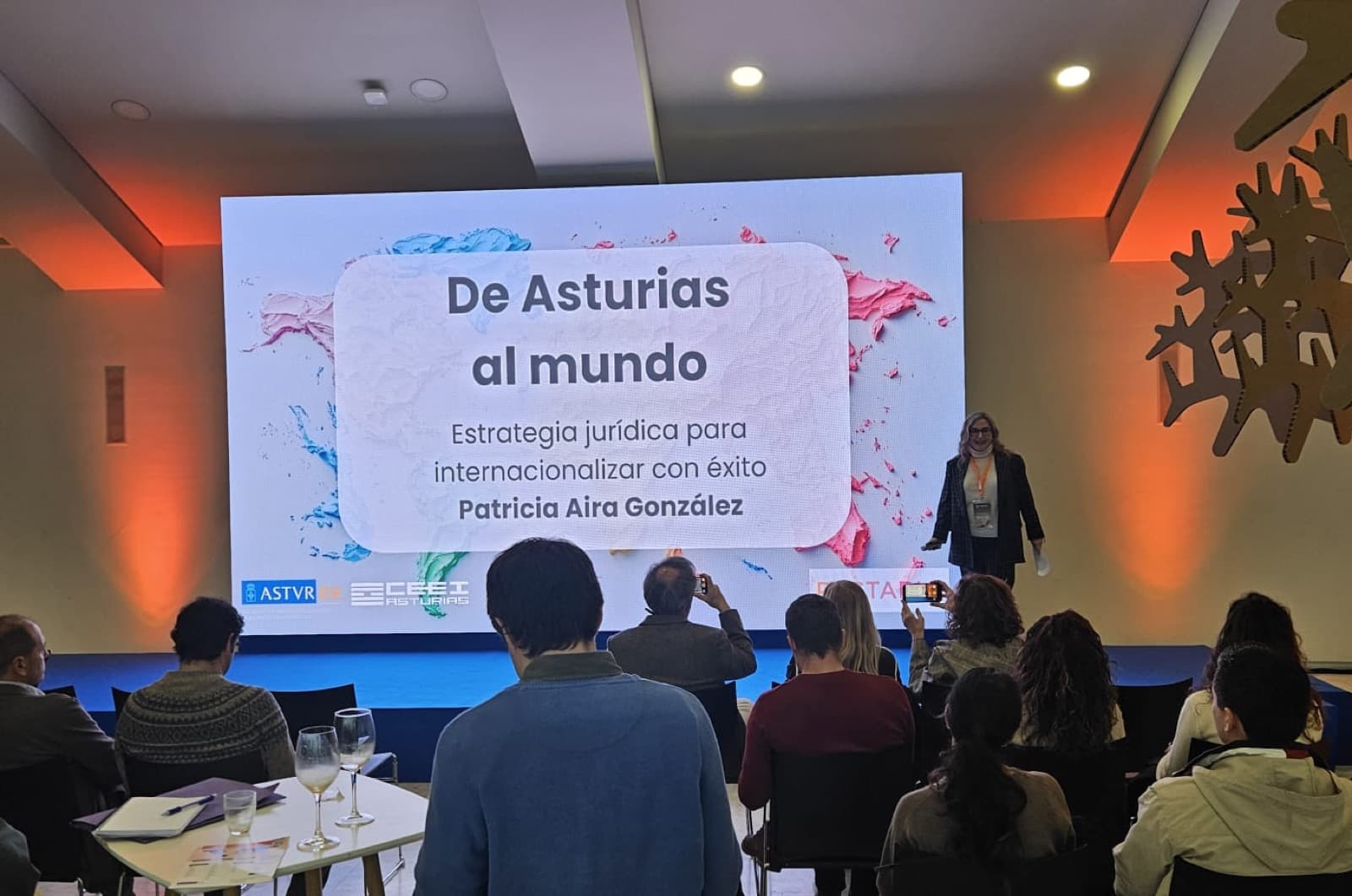 Patricia Aira ponente en "De Asturias al mundo: estrategia jurídica para internacionalizar con éxito", jornada organizada por CEEI Asturias y Asturex.
